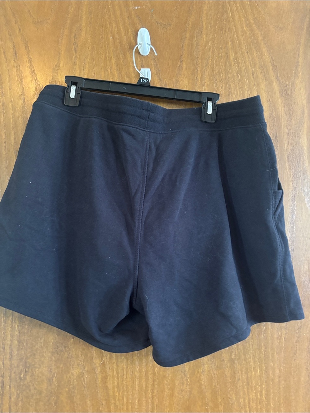Champion Navy Blue Drawstring Athletic Shorts - Picture 2 of 2